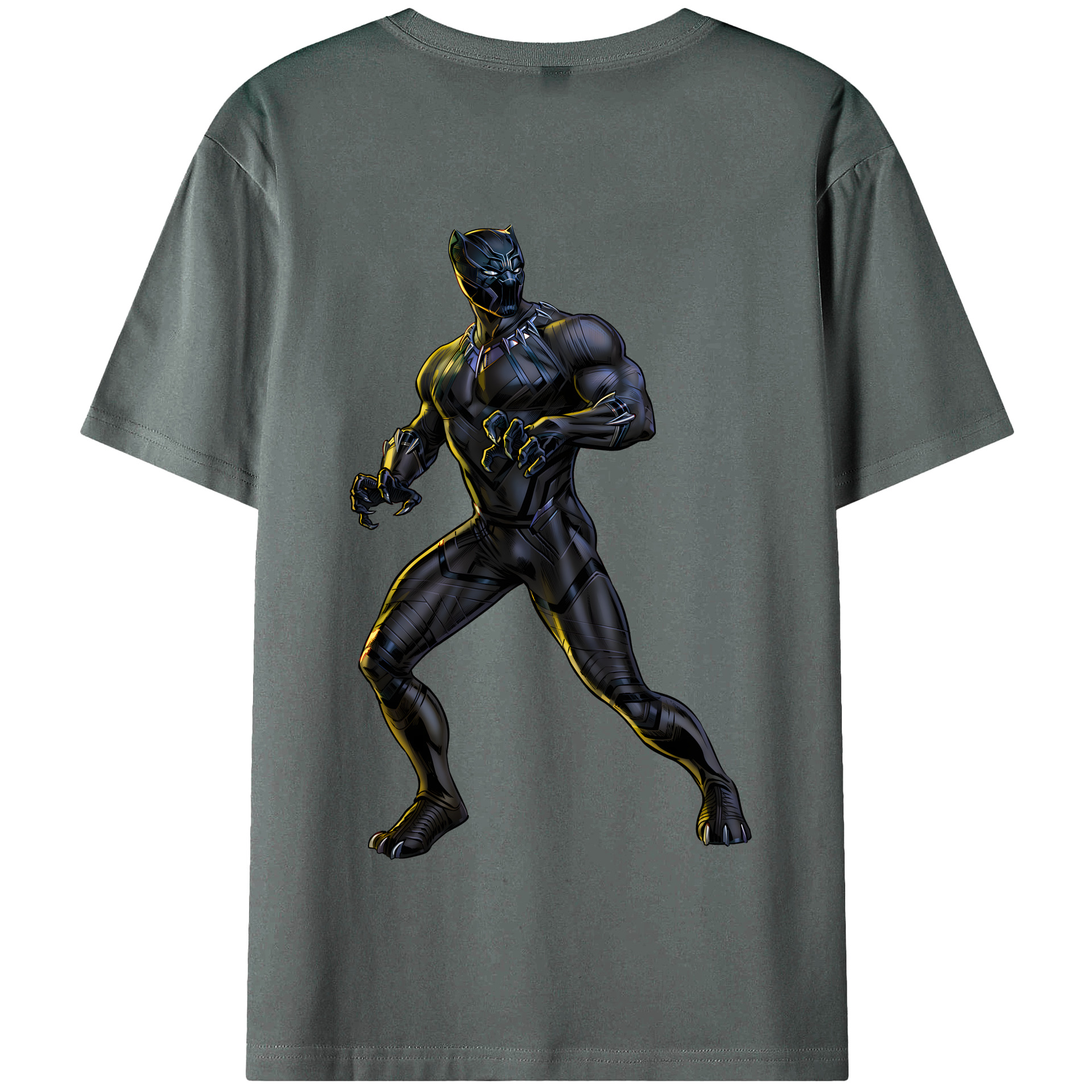 （画像用） アベンジャーズ The Avengers 綿100％半袖Tシャツ（背面プリント）